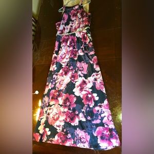 Long floral dress